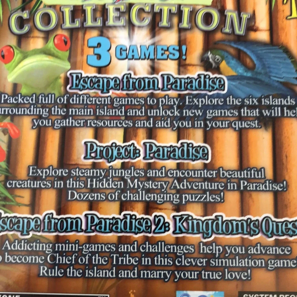 3 games on one CD for your PC